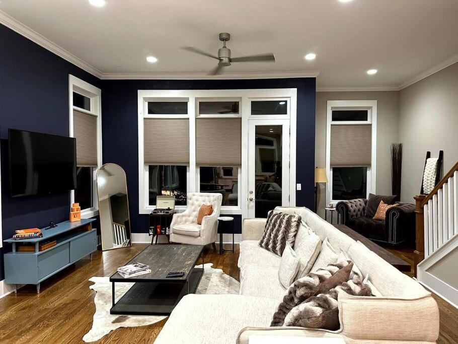 The Color Chord L 3Br In East Nashville With Rooftop Hot Tub Extérieur photo